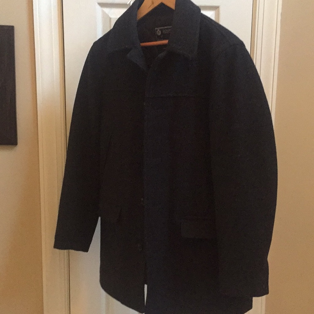 Men's wool quilted J Crew jacket